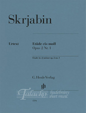 Etude in c sharp minor op. 2 no. 1 / Etude cis-moll Opus 2 č. 1